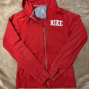 RED NIKE JACKET